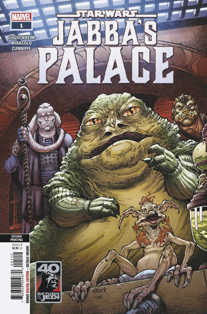 Star Wars Return of the Jedi - Jabba's Palace #1 Todd Nauck (2nd Print) Variant