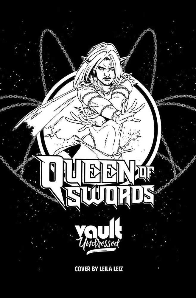 Queen Of Swords Barbaric Story #3 Cover C Leiz Polybag (Mature) <BINS>