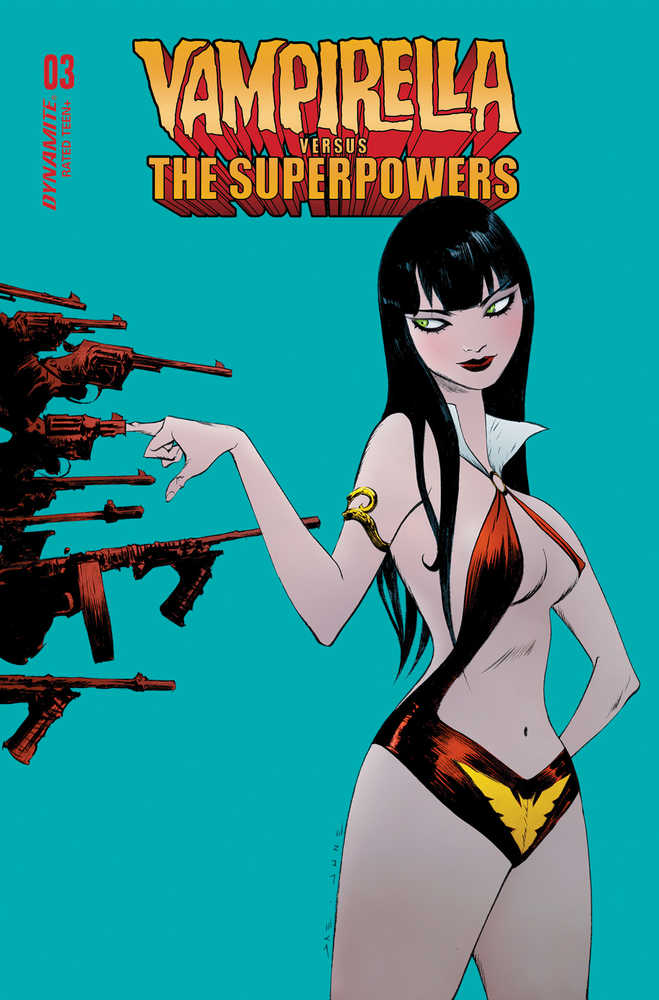 Vampirella vs Superpowers #3 Cover A Lee