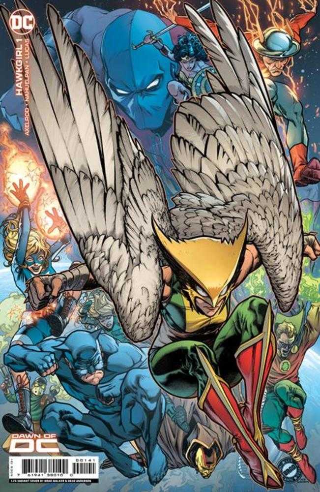 Hawkgirl (2023) #1 (Of 6) Cover D (1:25) Brad Walker Card Stock Variant