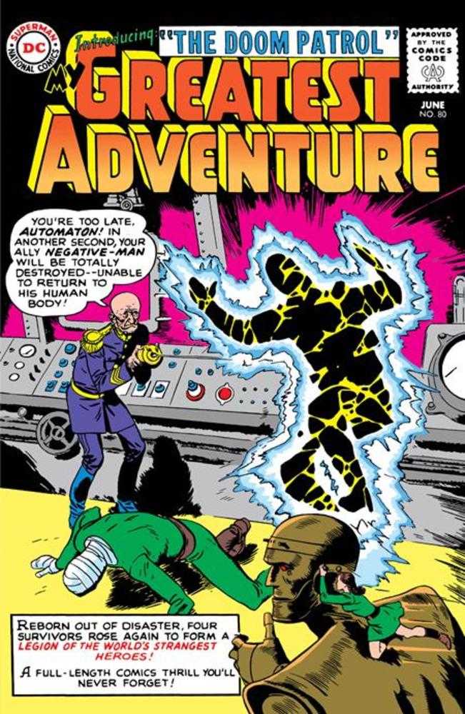 My Greatest Adventure #80 Facsimile Edition Cover B Bruno Premiani Foil Variant