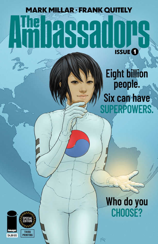 Ambassadors #1 (Of 6) 3RD Printing Special Edition (Mature)