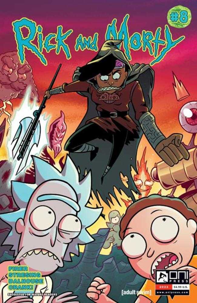 Rick And Morty (2023) #8 Cover A Fred C Stresing (Mature)