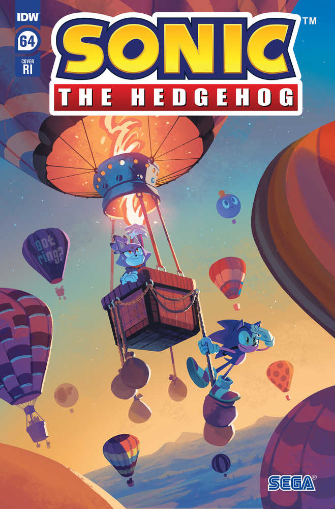 Sonic The Hedgehog #64 Cover C (1:10) Fourdraine Variant