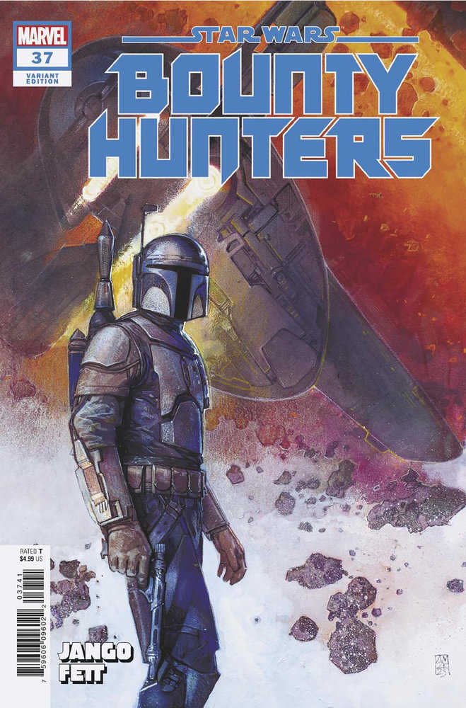 Star Wars Bounty Hunters #37 [Dark Droids] Alex Maleev Jango Fett Variant <BINS>