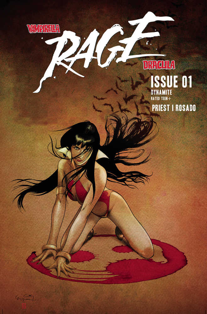 Vampirella Dracula Rage #1 Cover G (1:10) Gunduz Original Variant