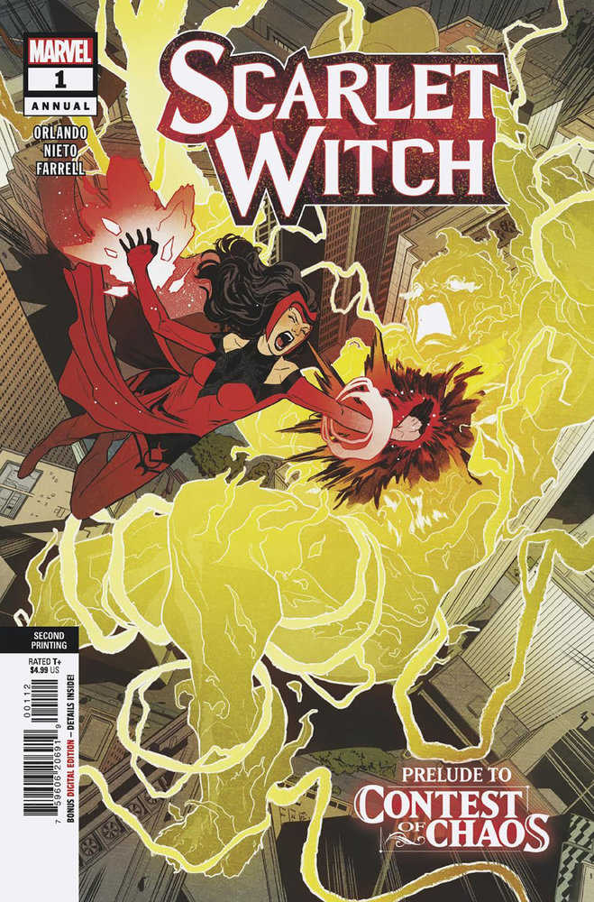 Scarlet Witch (2023) Annual #1 Carlos Nieto (2nd Print) Variant [Contest of Chaos]