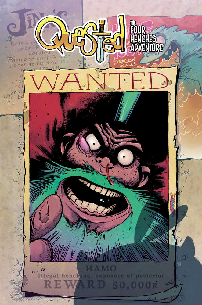 Quested The Four Henches (One Shot) Cover A Wallis