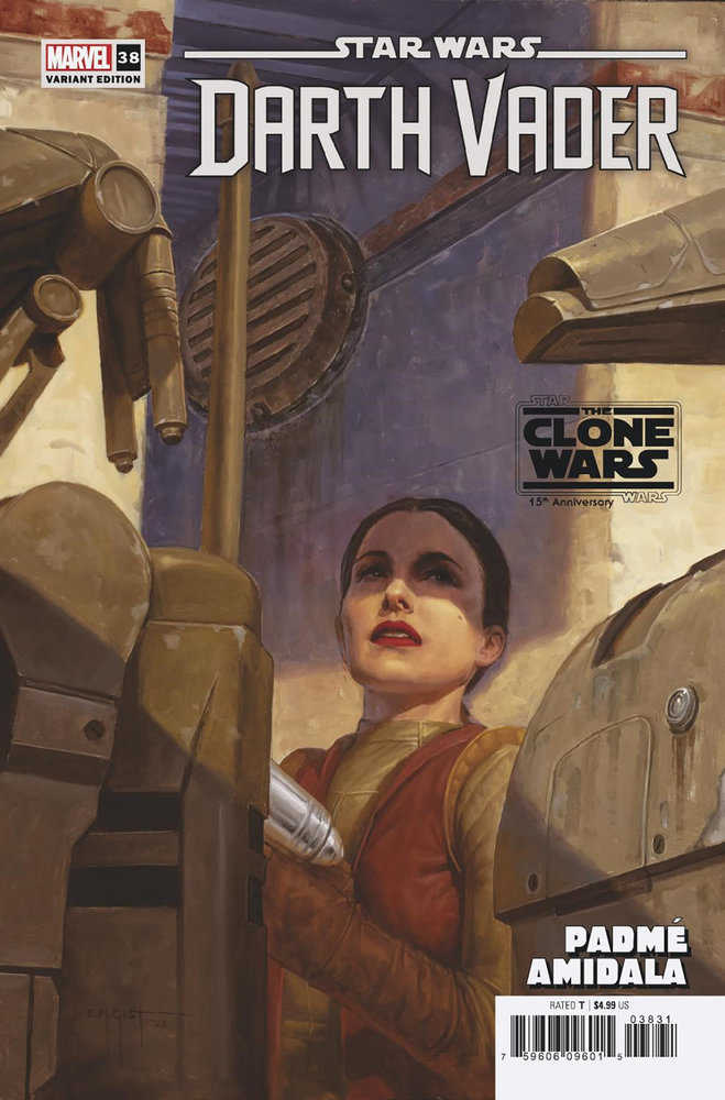 Star Wars Darth Vader (2020) #38 E.M. Gist Padme Star Wars: Clone Wars 15th Anniversary Variant [Dark Droids]