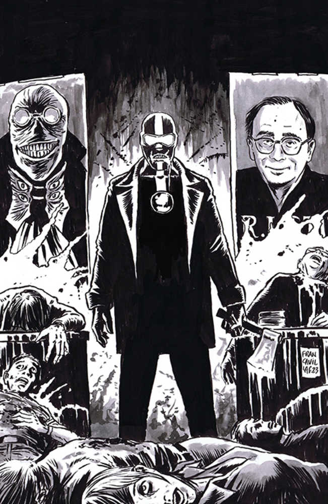 Stuff Of Nightmares: Red Murder # 1 Cover J Francavilla B&W Virgin Unlockable Cover - One Per Store