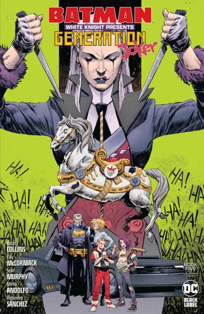 Batman White Knight Presents Generation Joker #5 (Of 6) Cover C (1:25) Clay McCormack Variant (Mature)