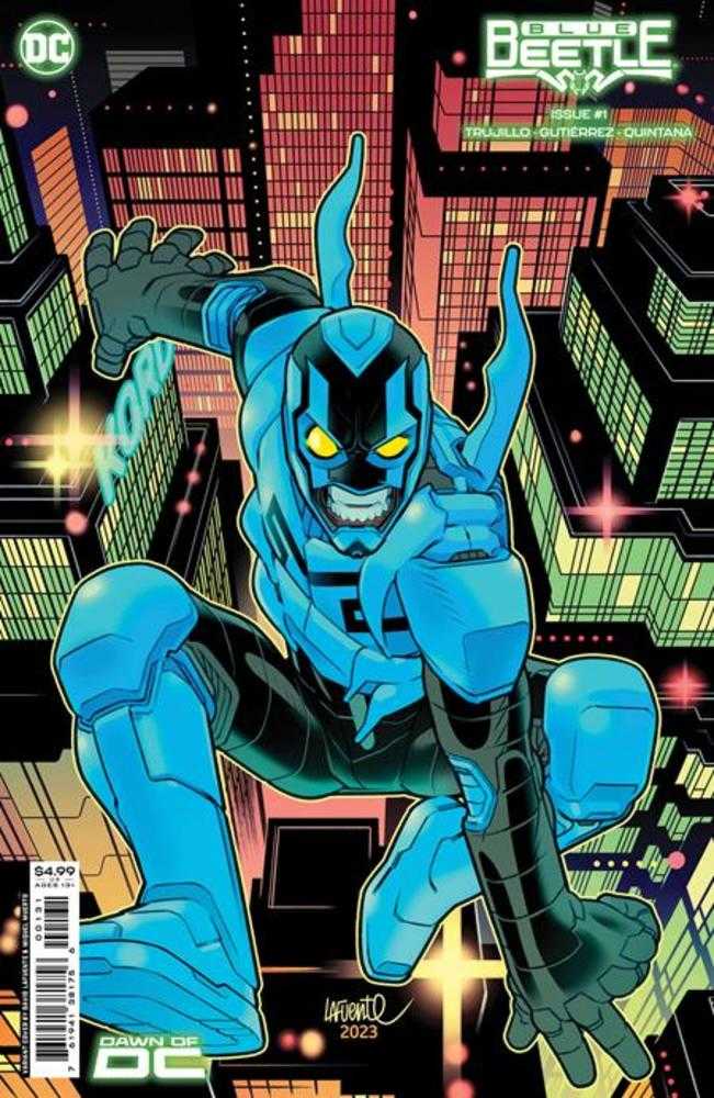 Blue Beetle (2023) #1 Cover B David Lafuente Card Stock Variant