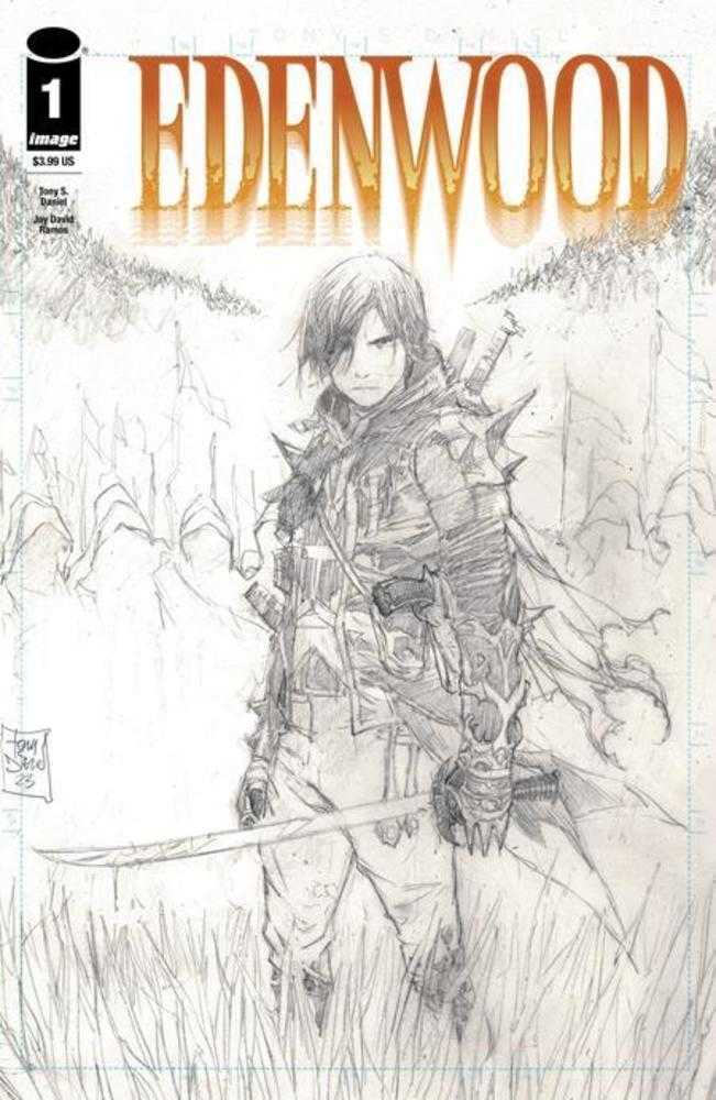 Edenwood #1 Cover E 1:10 Tony S Daniel Sketch Variant