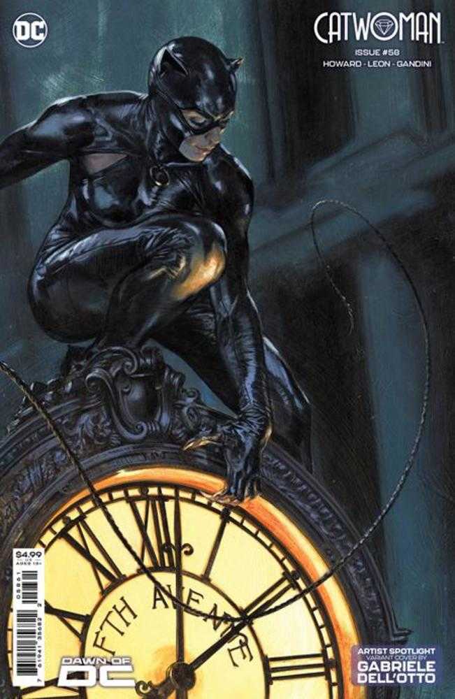 Catwoman (2018) #58 Cover D Gabriele Dell Otto Artist Spotlight Card Stock Variant (Batman Catwoman The Gotham War)