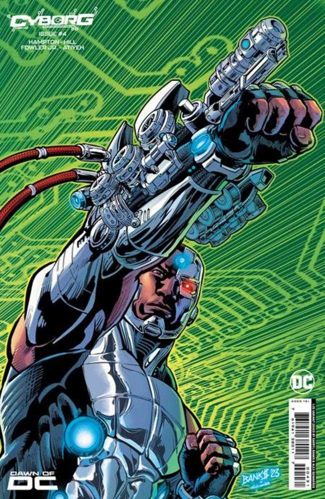 Cyborg (2023) #4 (Of 6) Cover C (1:25) Darryl Banks Card Stock Variant