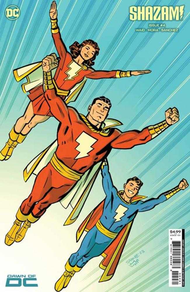 Shazam (2023) #4 Cover C Chris Samnee Card Stock Variant