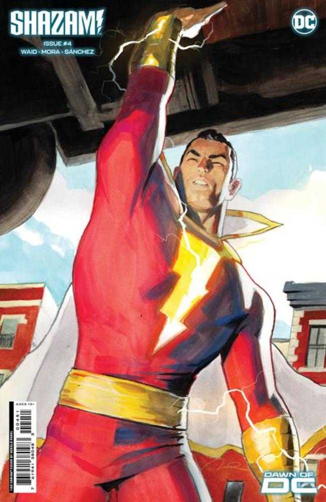 Shazam (2023) #4 Cover F (1:50) Gerald Parel Card Stock Variant