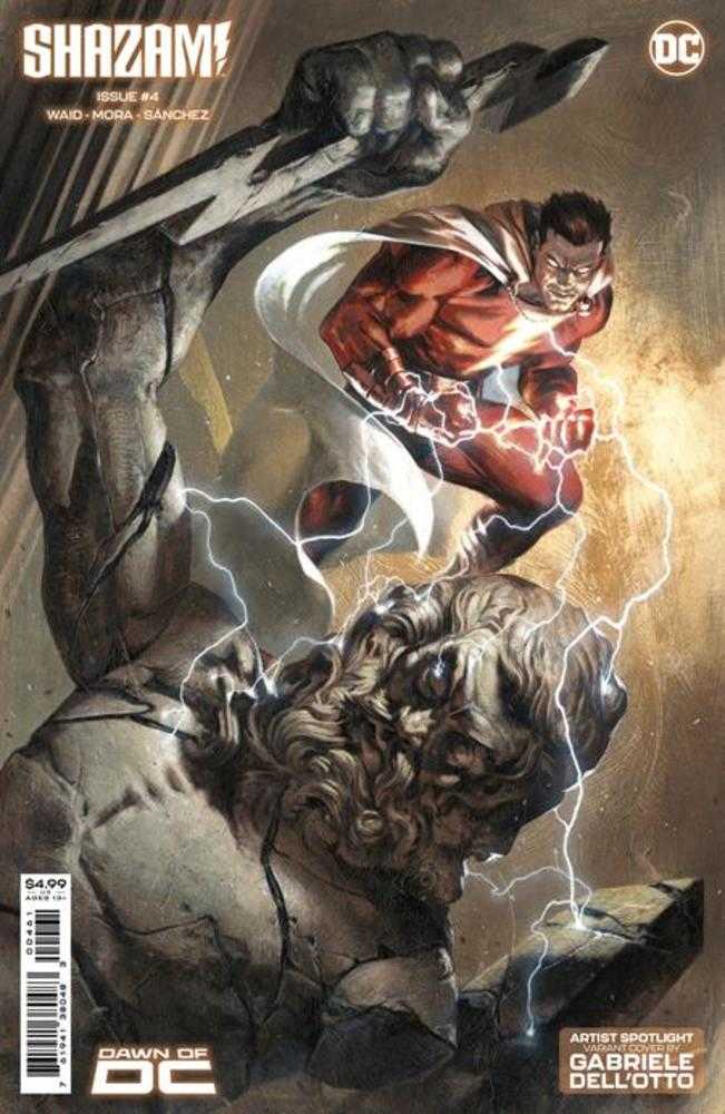 Shazam (2023) #4 Cover D Gabriele Dell Otto Artist Spotlight Card Stock Variant