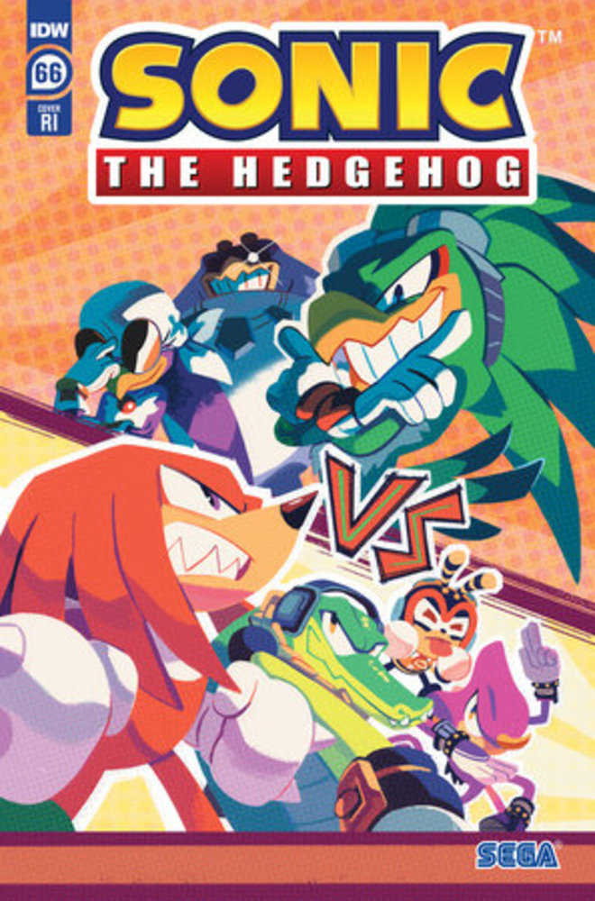 Sonic The Hedgehog #66 Cover C (1:10) Fourdraine Variant Edition