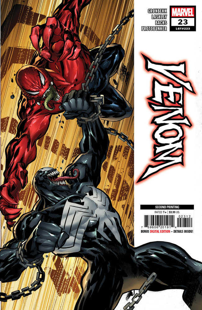 Venom (2022) #23 Variant (2nd Print) Ken Lashley Edition