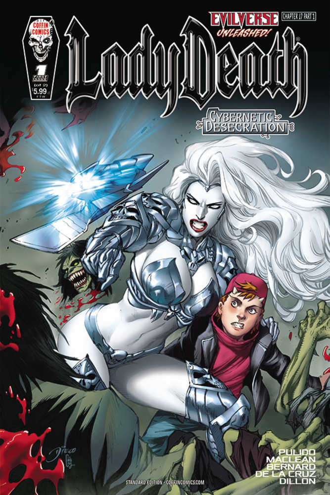 Lady Death Cybernetic Desecration #1 (Of 2) Cover A Bernard (Mature)