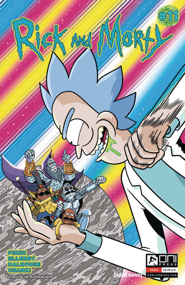 Rick And Morty (2023) #11 Cover A Marc Ellerby (Mature)