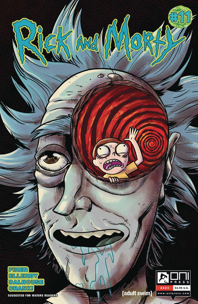 Rick And Morty (2023) #11 Cover B Stresing Manga Variant (Mature)