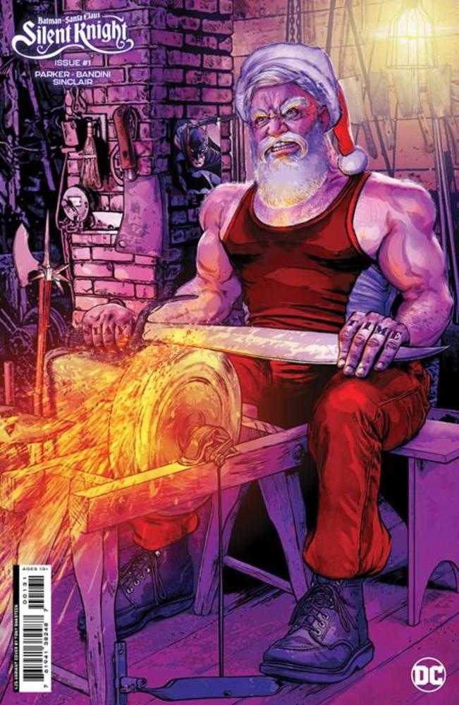 Batman Santa Claus Silent Knight #1 (Of 4) Cover E (1:25) Tony Shasteen Card Stock Variant