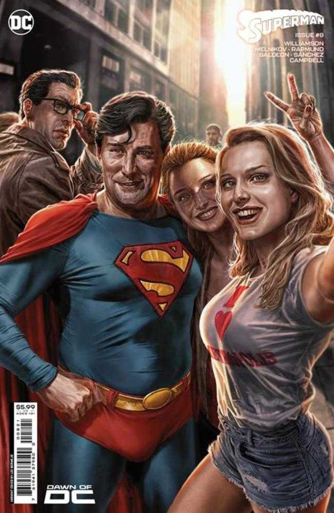 Superman (2023) #8 Cover B Lee Bermejo Card Stock Variant