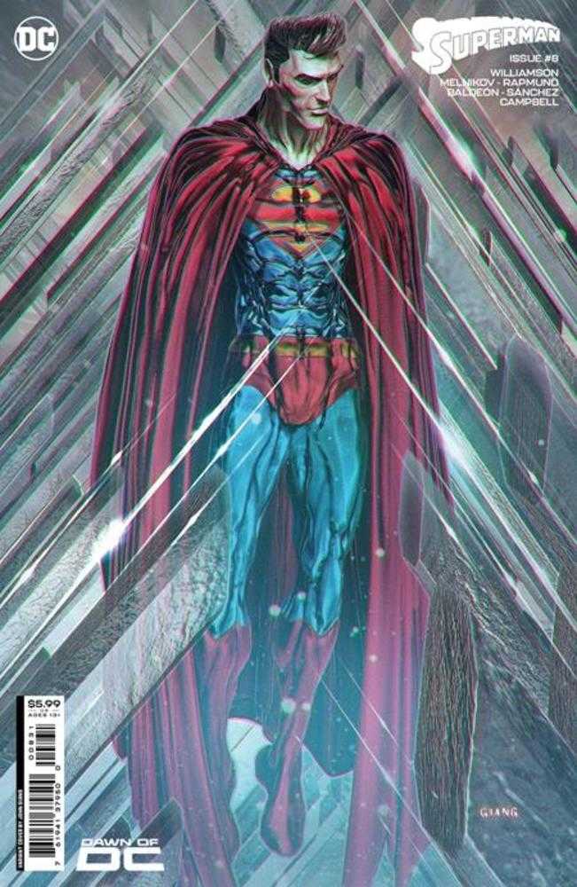 Superman (2023) #8 Cover C John Giang Card Stock Variant