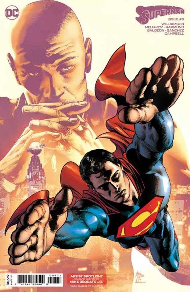 Superman (2023) #8 Cover E Mike Deodato Jr Artist Spotlight Card Stock Variant