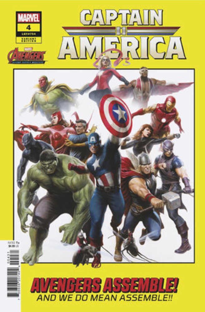 Captain America (2023) #4 Adi Granov Avengers 60th Variant