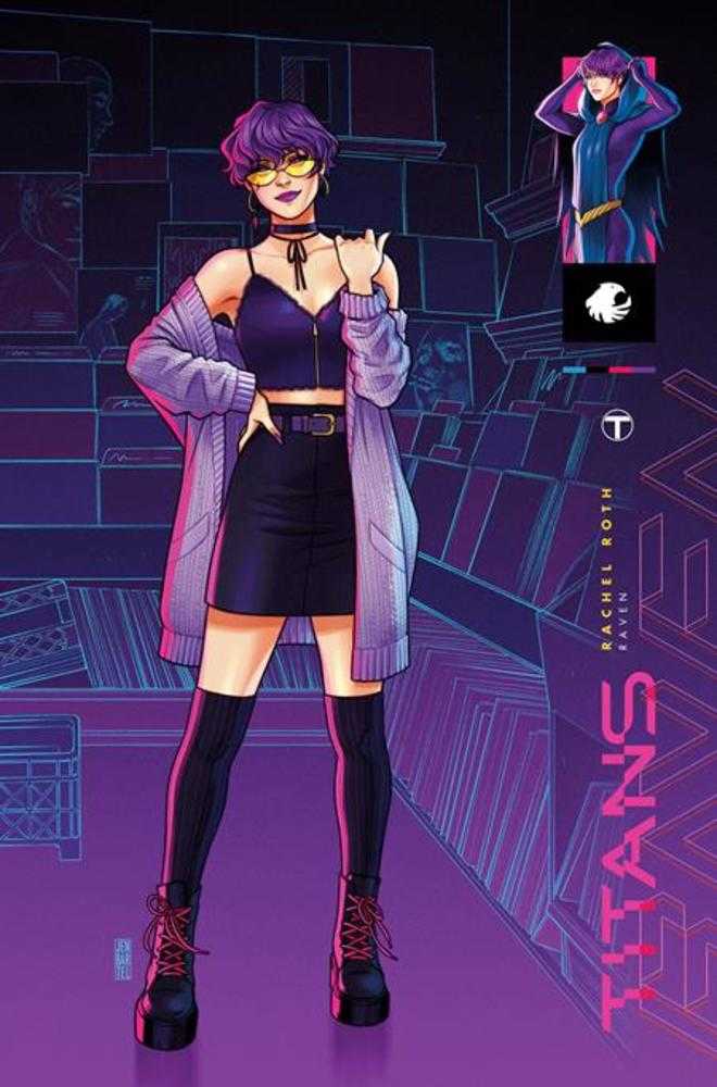 Titans (2023) #6 Cover B Jen Bartel Card Stock Variant