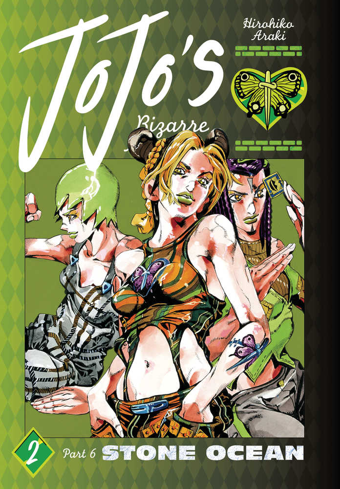 Jojos Bizarre Adventure Part 6 Stone Ocean Hardcover Volume 02