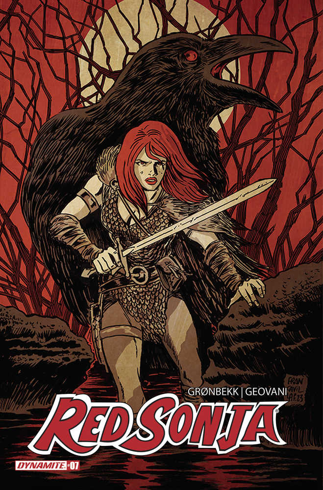 Red Sonja 2023 #7 Cover D Francavilla