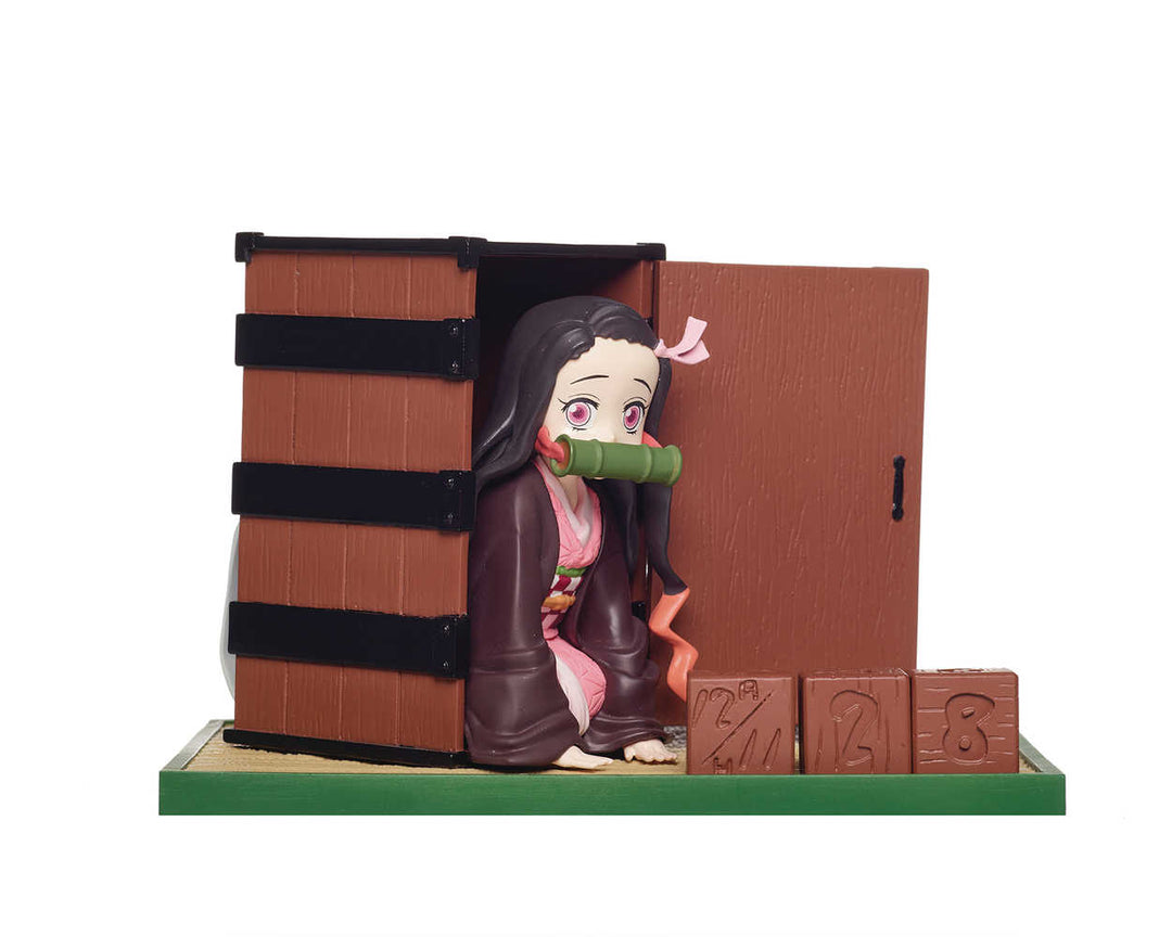 Demon Slayer Nezuko Kamados Perpetual Calendar Figure