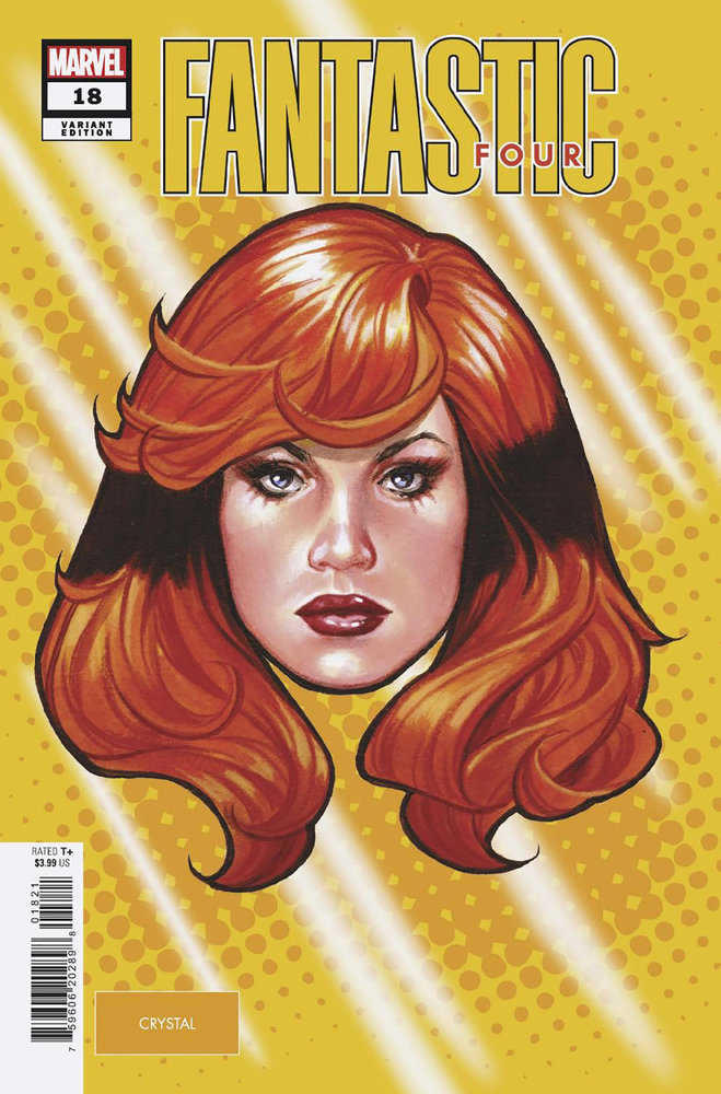 Fantastic Four (2023) #18 Mark Brooks Headshot Variant