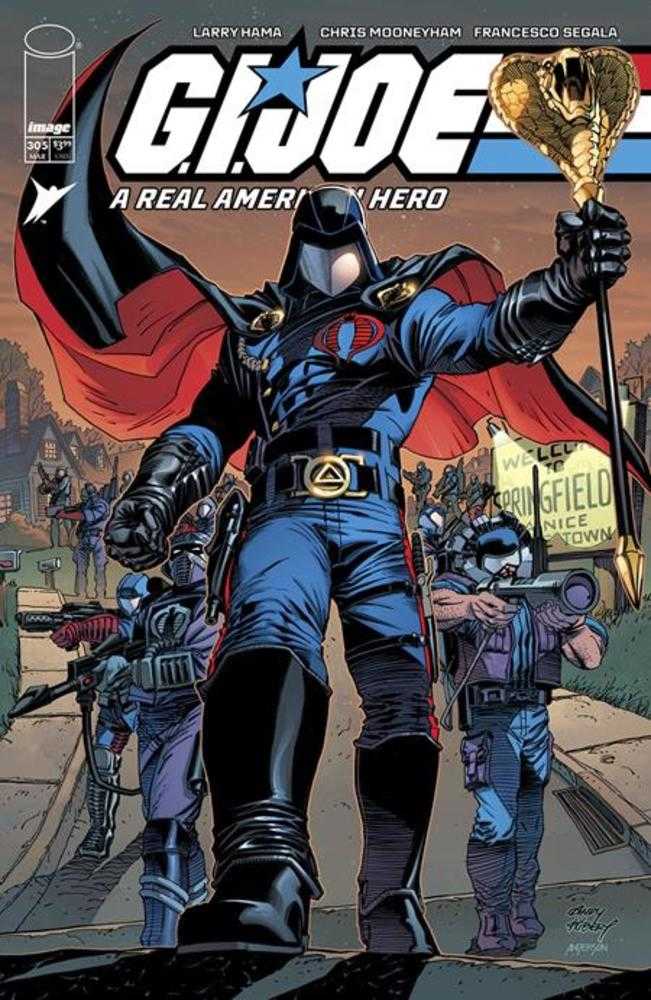 G.I. Joe A Real American Hero #305 Cover A Andy Kubert & Brad Anderson