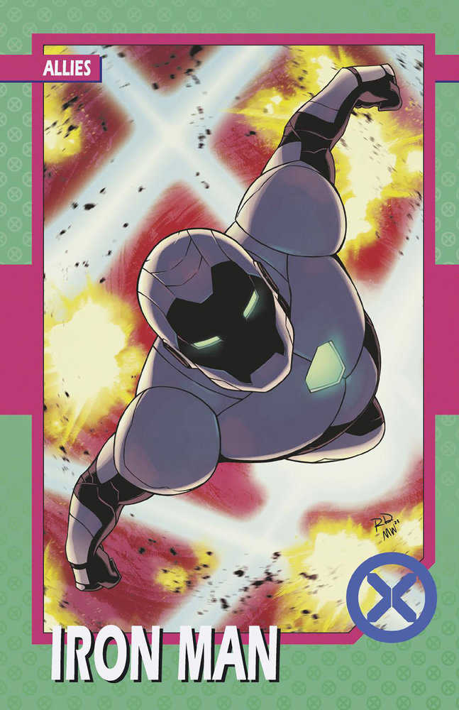 X-Men (2021) #32 Russell Dauterman Trading Card Variant [Fall of X]