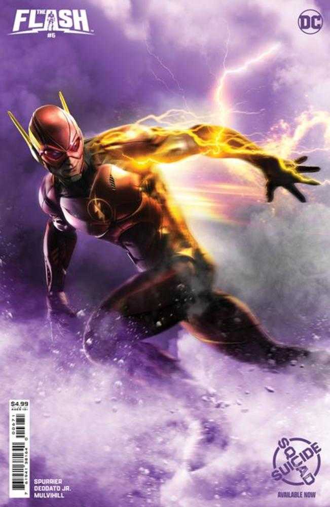 Flash (2023) #6 Cover F Suicide Squad Kill Arkham Asylum Game Key Art Card Stock Variant