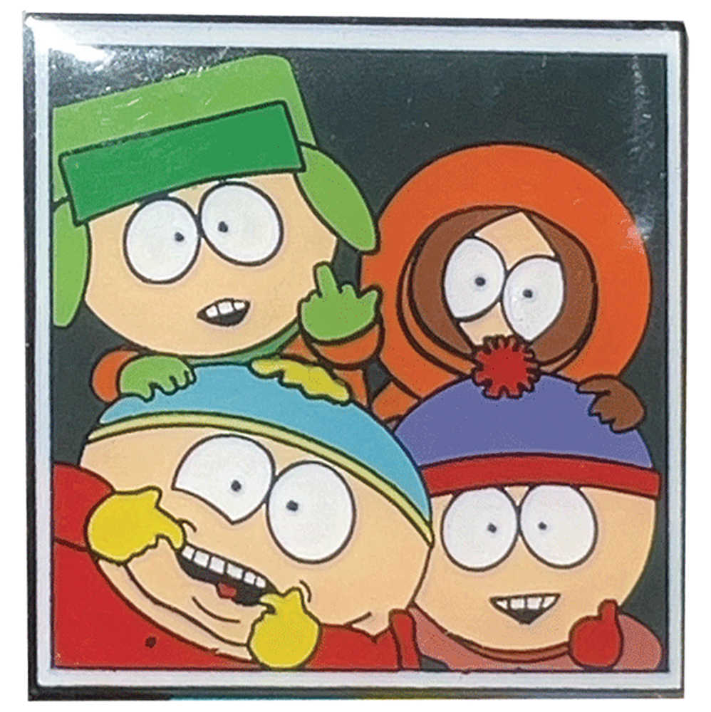 South Park Group Shot Pin