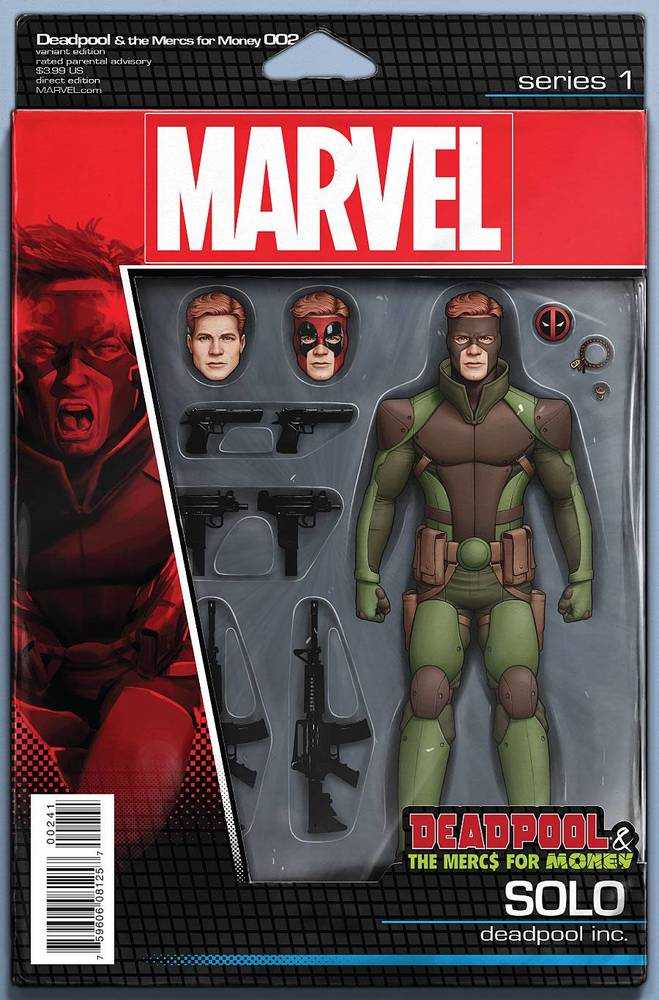 Deadpool Mercs For Money (Vol 1) #2 (Of 5) Action Figure Variant <BINS>