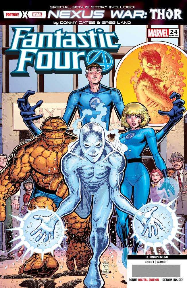 Fantastic Four (2018) #24 Variant (2nd Print) Art Adams Edition <BINS>