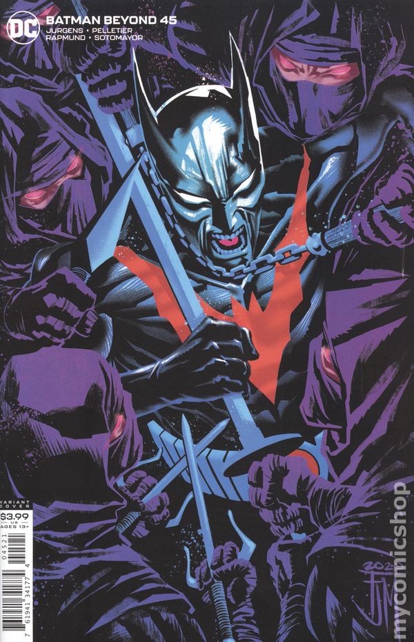 Batman Beyond (2016) #45 Francis Manapul Variant Edition