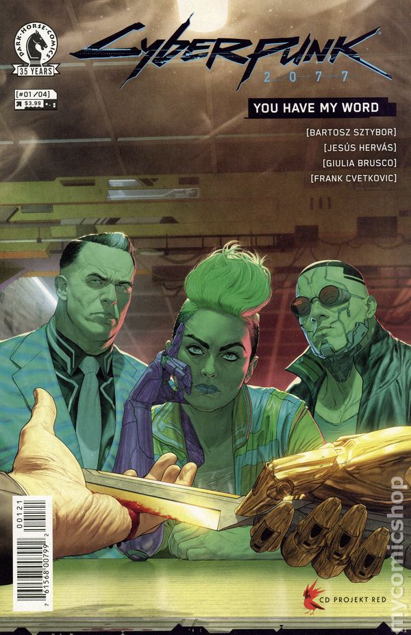 Cyberpunk 2077 You Have My Word #1 (Of 4) Cover B De Lulis <YS25>