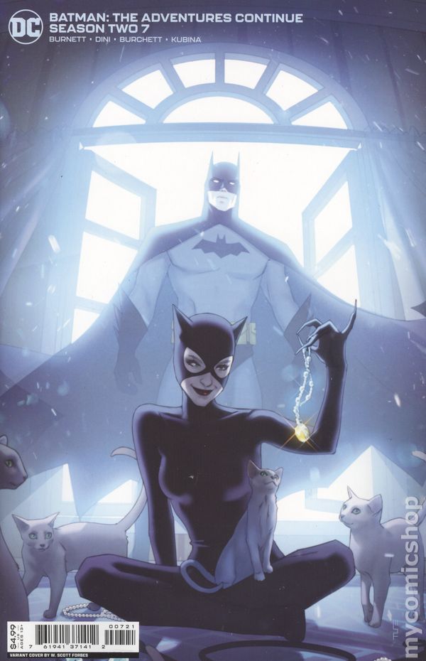 Batman The Adventures Continue Season II #7 (Of 7) Cover B W Scott Forbes Card Stock Variant