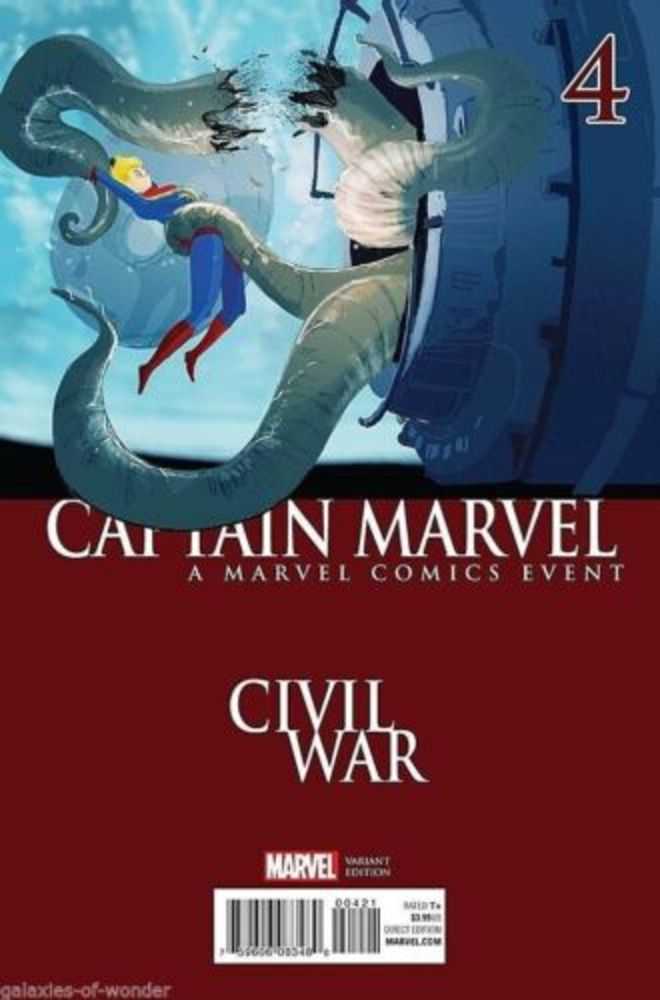 Captain Marvel (2016) #4 Civil War Variant <BINS>