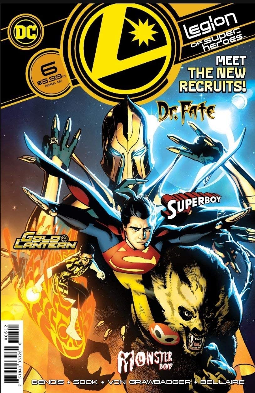 Legion of Super Heroes (2019) #6 Variant (2nd Print) [1st Appearance of Gold Lantern] <BINS>