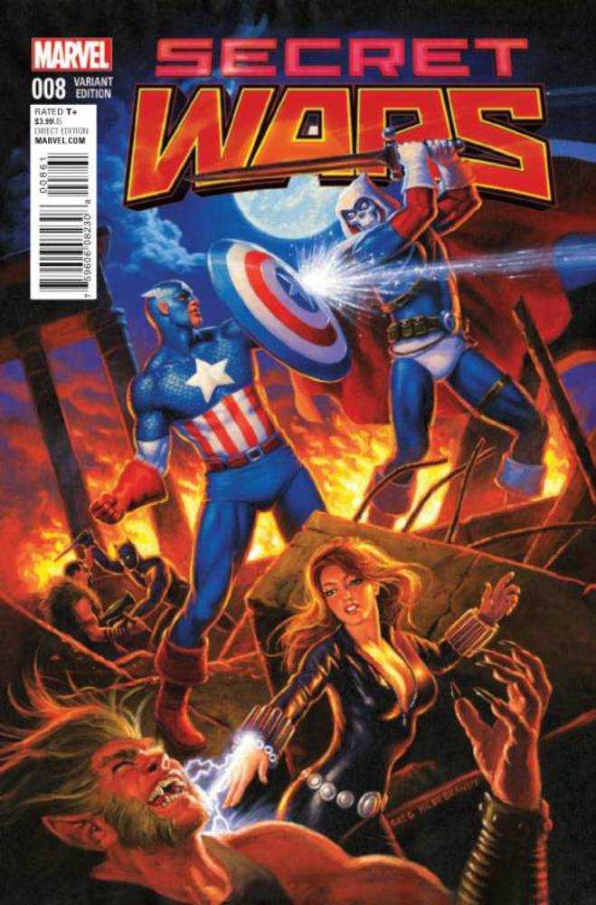 Secret Wars (2015) #8 (Of 8) Variant (1:25) Classic Hildebrandt Edition <BINS>