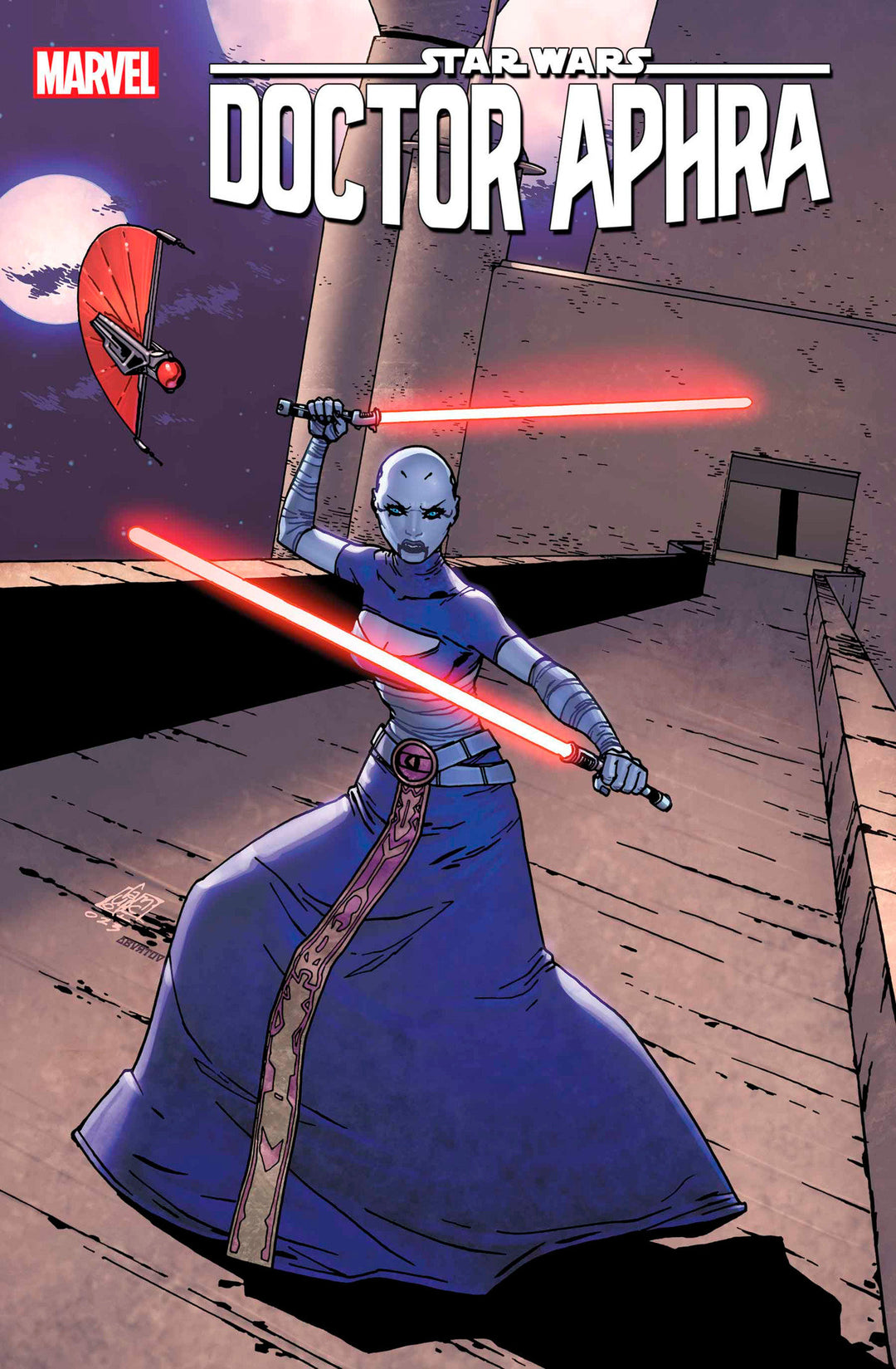 Star Wars Doctor Aphra (2020) #35 Giuseppe Camuncoli Asajj Ventress Star Wars: Clone Wars 15th Anniversary Variant [Dark Droids]